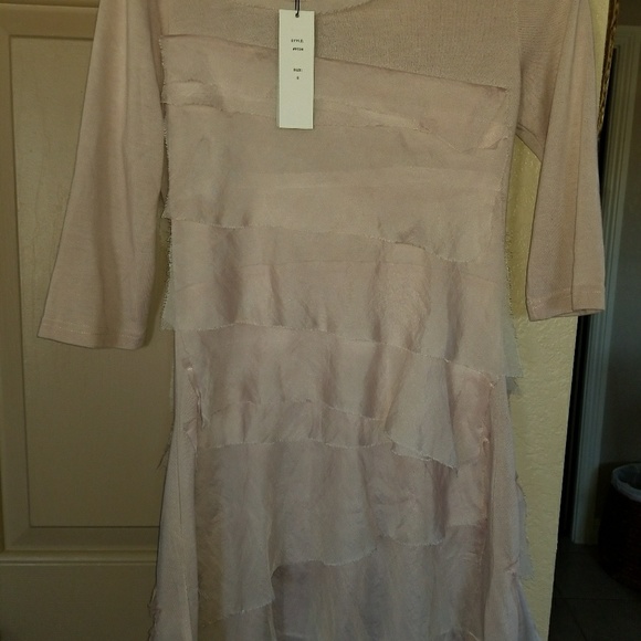 Ladies light pink tunic - Picture 2 of 3